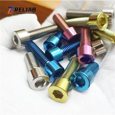 M8 Titanium Allen Key Bolts